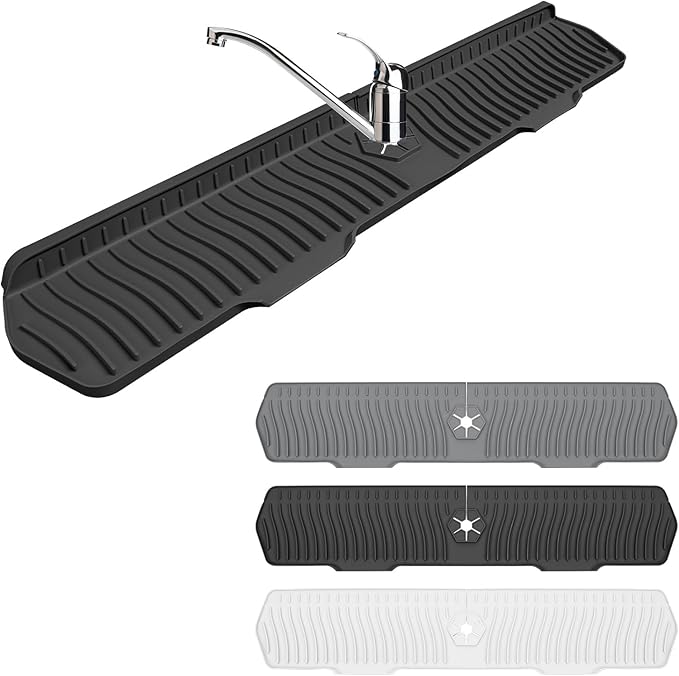 Faucet Guard - 90 Foldable Draining Mat