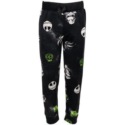 Disney Nightmare Before Christmas Jack Big Boys Fleece Hoodie & Pants Black 10-12