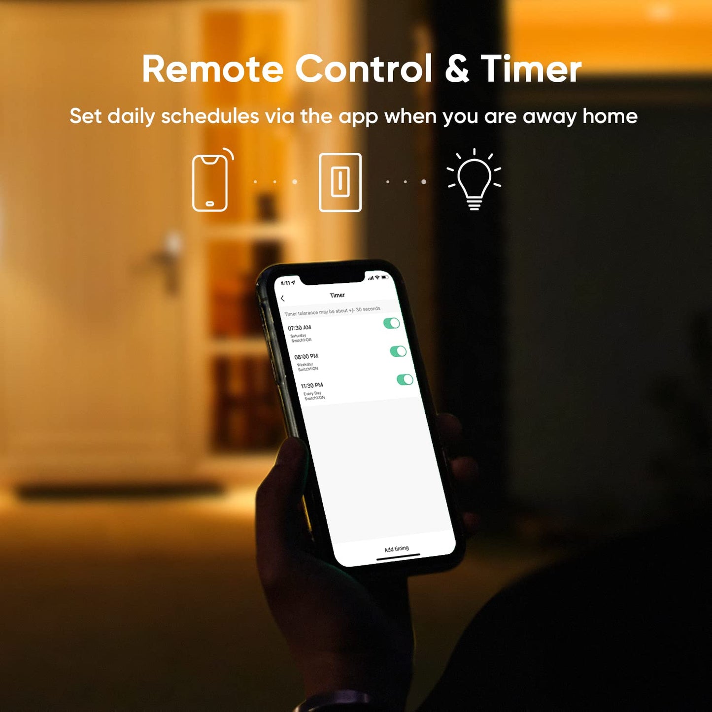 TREATLIFE 3 Way Smart Dimmer Switch 2 Pack, 2 Master Dimmer Switch Compatible with Alexa, Google Assistant, 2.4GHz WiFi Light Switch APP Remote Control, Neutral Wire Needed, Schedule, No Hub Required