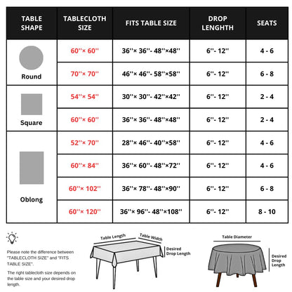 Christmas Tablecloths Rectanglar Winter Snowman Farmhouse Christmas Tree Table Cloth- 60 x 84 Oblong Polyester Red Xmas Table Cover Washable Waterproof for Holiday Decoration Party Kitchen Dining