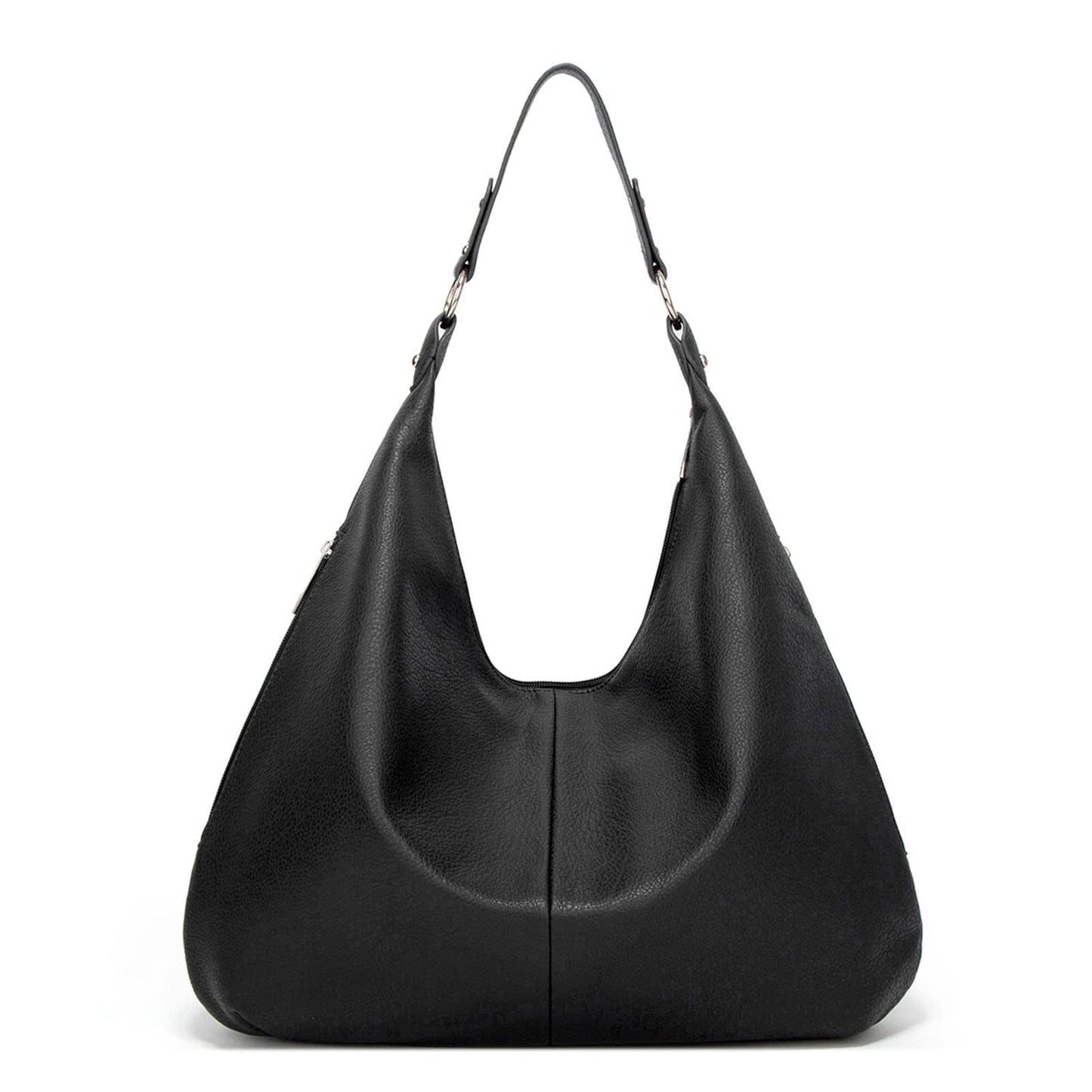 Ashioup Women's hobo Bags, Black, One Size