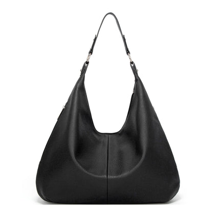 Ashioup Women's hobo Bags, Black, One Size