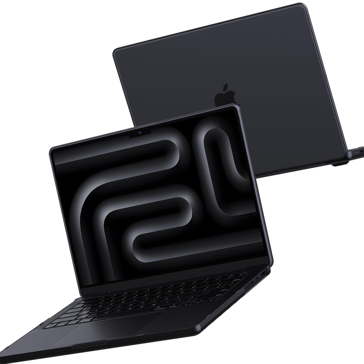 Soonjet Invisible Armor for MacBook Pro 16 inch Case 2024-2021 M4- M1 Pro/Max [Same as Bare] [Scientific Slim] A3403 A3186 A2991 A2780 A2485 Hard Shell Case Cover - Matte Clear (Space Black Clear)