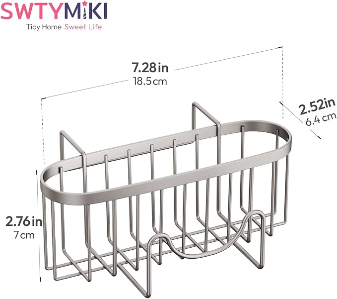 SWTYMIKI Sponge Holder for Kitchen Sink