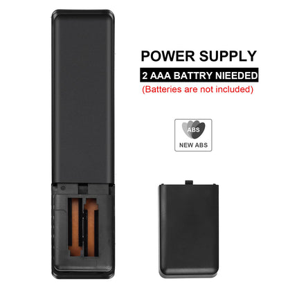 (Pack of 2) Replaced Remote Control Only for Roku TV Compatible with TCL Roku/for Hisense Roku/for Insignia Roku/for Onn Roku Smart TV (Not for Roku Stick and Box)