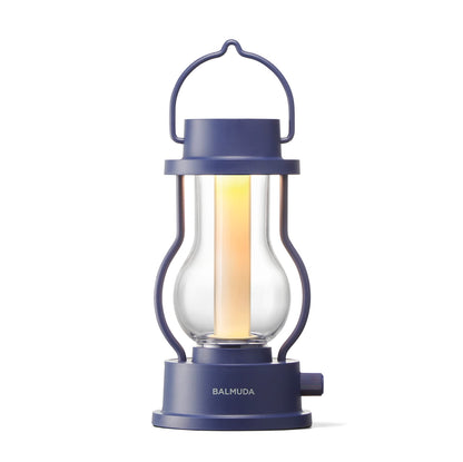 BALMUDA Combo Pack The Lantern Black & Navy | Rechargeable LED Lantern | 3 Light Modes: Candle, Amber, & Warm White | Battery Operated