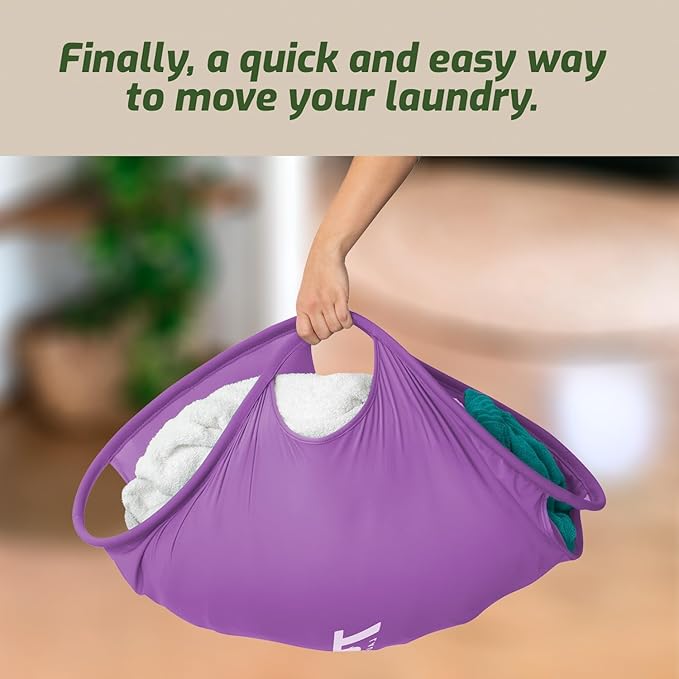 Laundry Turtle Collapsible Laundry Basket | Foldable Laundry Hamper &