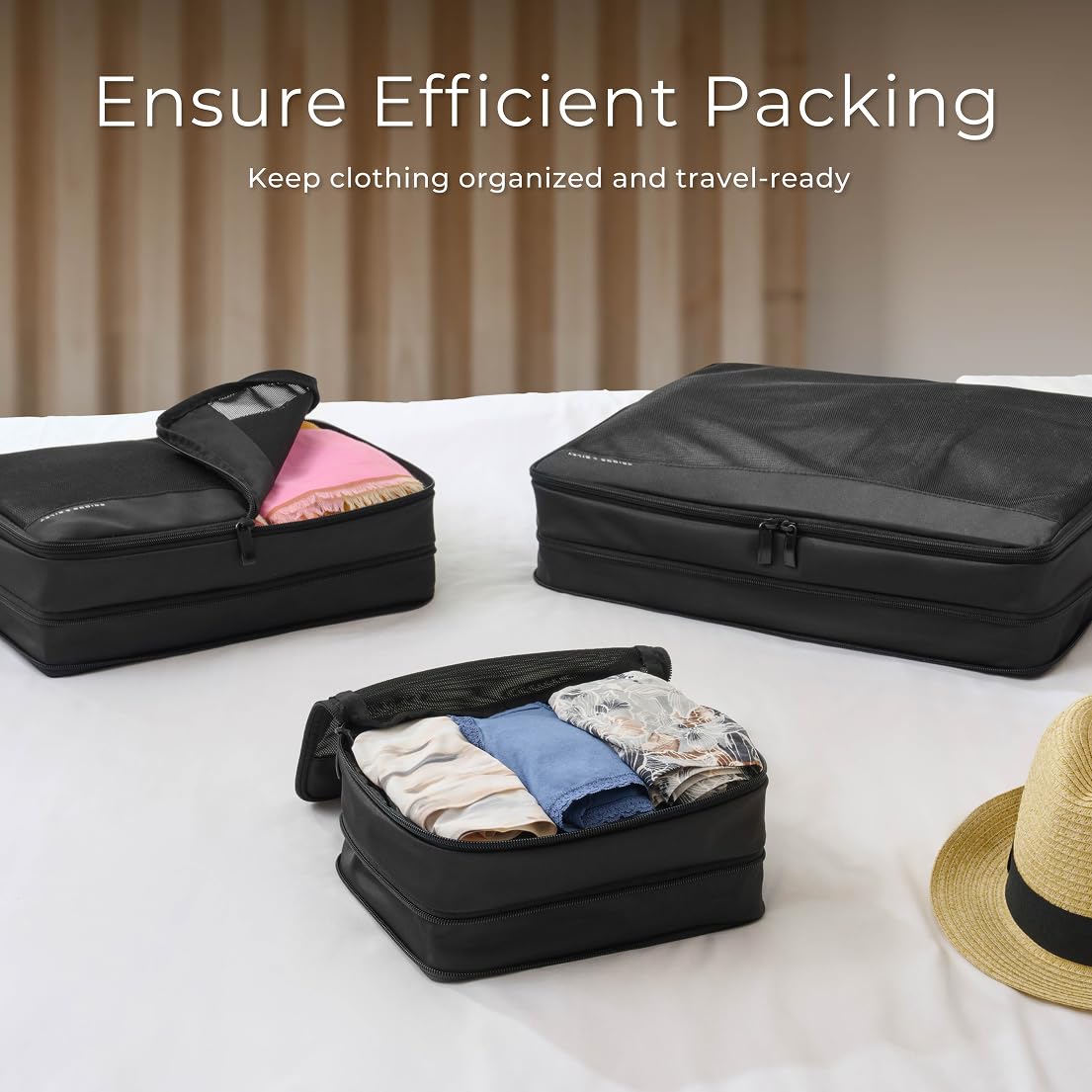 Briggs & Riley Travel Essentials Check In Compression Packing Cube Set