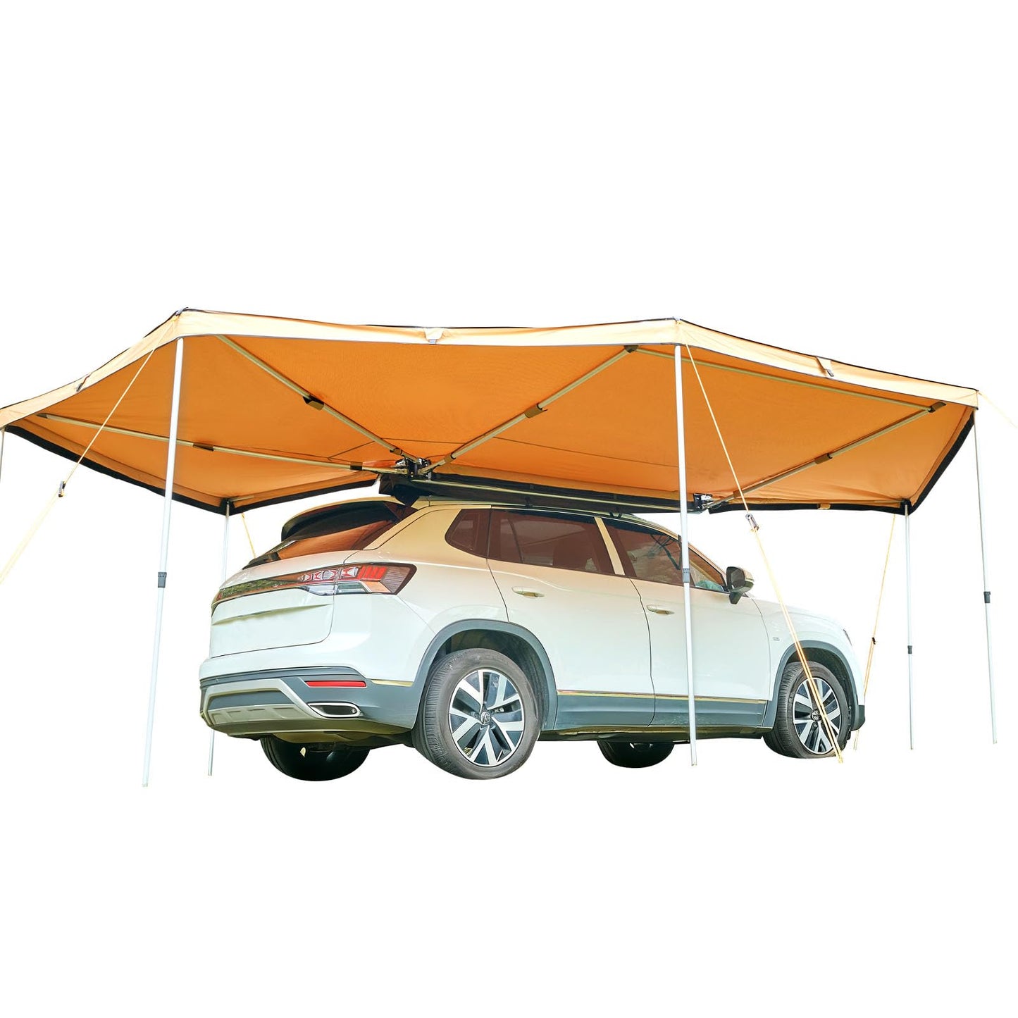 VEVOR 270 Degree Awning, 133 sq.ft Passenger Side Vehicle Awning, UV50+ Waterproof Car Side Awnings with Carry Bag, All-Weather Overland Awnings Car Shelter for SUV Van Truck Camping