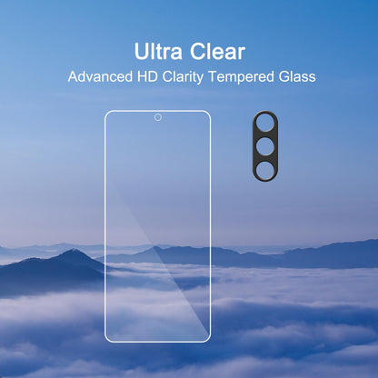 Ailun Screen Protector for Galaxy S22+/S22 Plus 5G 6.6 Inch Display 3Pack + 3Pack Camera Lens Tempered Glass Fingerprint Unlock 0.25mm Clear Anti-Scratch Case Friendly [Not For S22 Ultra]
