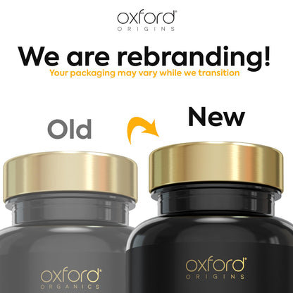 Oxford Origins Vitamin D3 K2 Capsules | Made in The UK | 4000 iu Vitamin D3 & 100mcg K2 MK7 | Boosted with Coconut MCTs for Absorption | 4 Month Supply - 120 Capsules