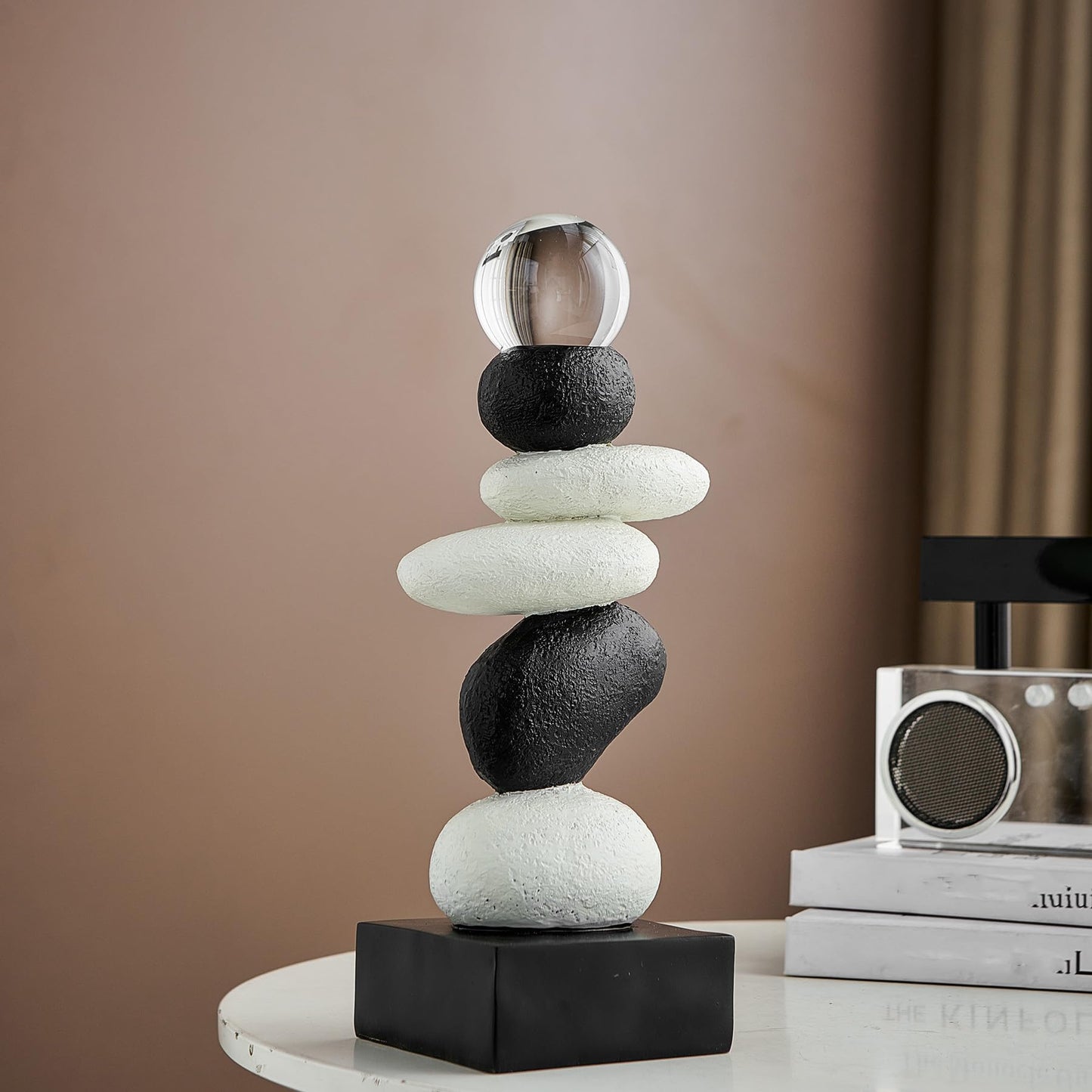 XGZY Art Stone Sculptures Home Decor - Modern Bookshelf & Desk Decor