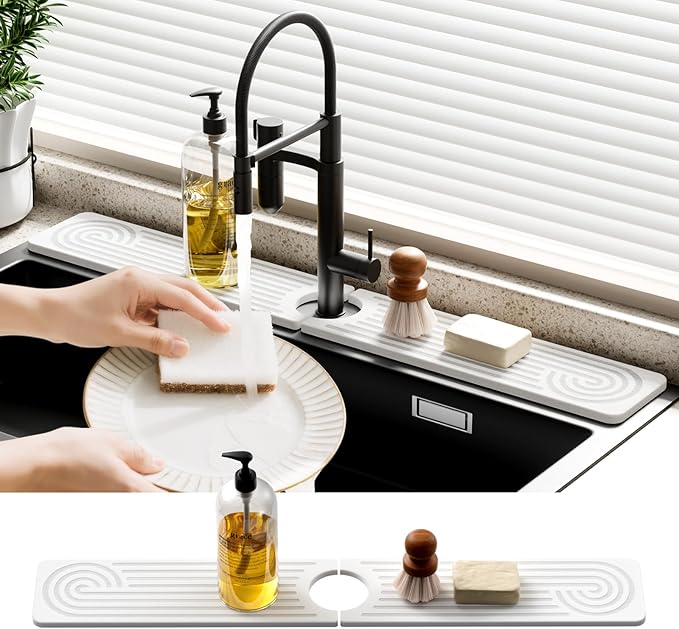 Quick Dry Sink Splash Guard