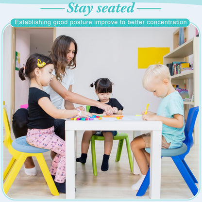 Libima 2 Pcs Wobble Cushion Wiggle Seat Flexible Sensory Seating Balance Disc Board for Men Women Physical Exercise Improving Posture Home Office(Blue)