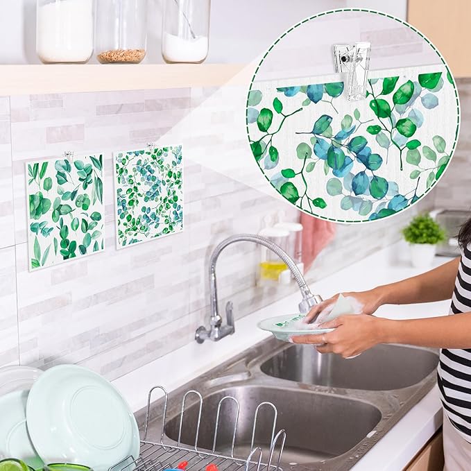6 Pack St.Patricks Day Swedish Dishcloths