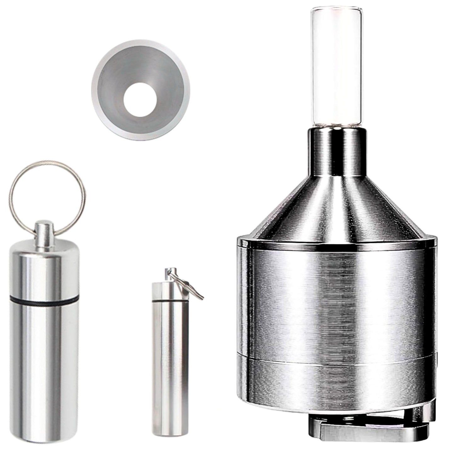 Manual Kitchen Spice Grinder Set for Pepper Salt Seasoning Mill