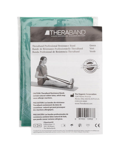 THERABAND Professional Latex Resistance Bands, Individual 6 Ft Elastic Band for Upper & Lower Body Exercise, Physical Therapy, Pilates, Home Workouts, 6 Foot, Blue, Extra Heavy, Level 5