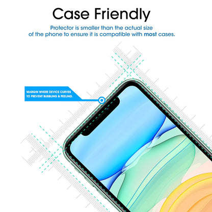 amFilm Auto-Alignment OneTouch for iPhone 16 [6.1''] Screen Protector + Camera Lens Protector, Tempered Glass, 30 seconds Installation, Bubble Free, Case Friendly, Anti-Scratch [2+2 Pack]