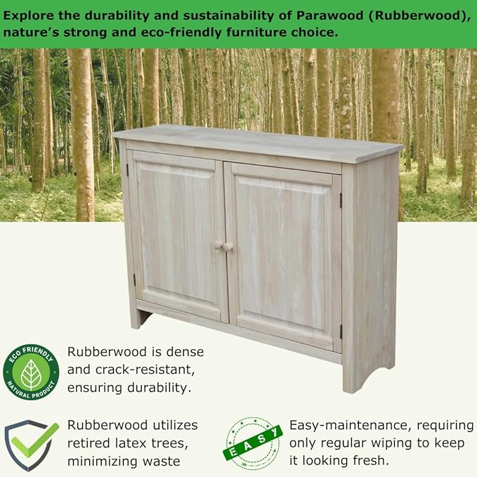 Solid Wood Hall Cupboard