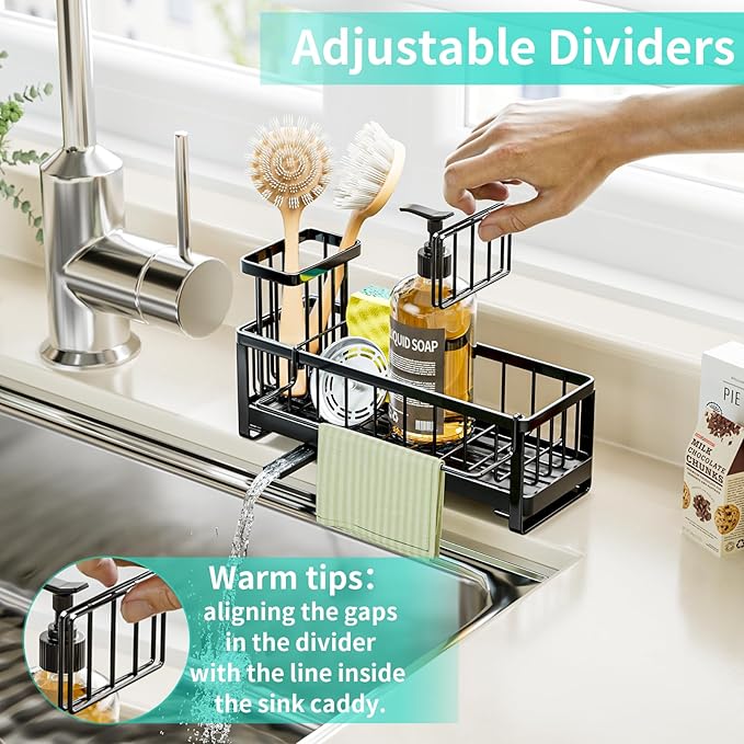 HapiRm Sponge Holder for Kitchen Sink