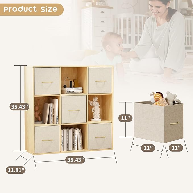 EXPERLAM 9 Cube Storage Organizer