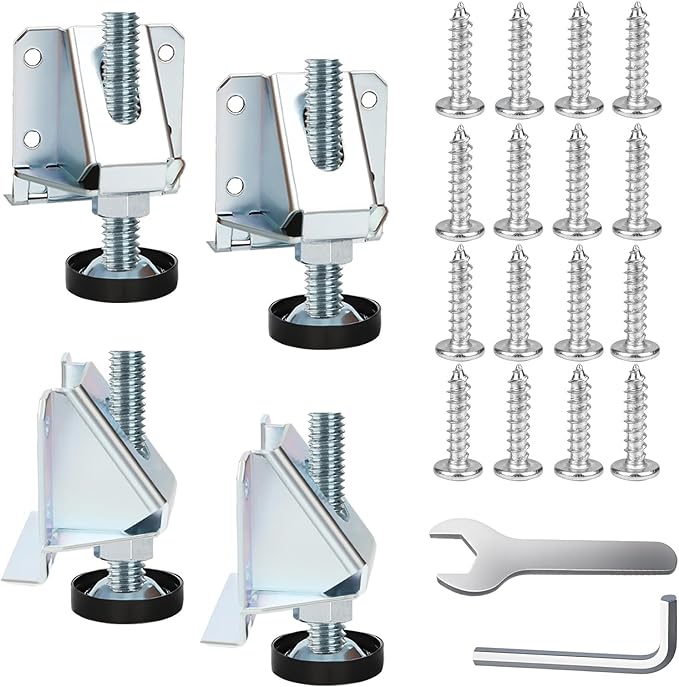 Heavy Duty Leveling Feet, 4 Pack Adjustable Furniture Levelers
