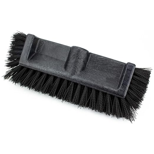 SPARTA Multi-Level Tile Scrub Brush 12" Wide Brush Head, Heavy-Duty Tile