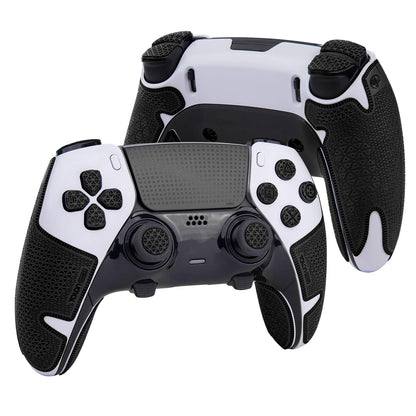 TALONGAMES Controller Grip Tapes Compatible with PS5 DualSense Edge, Ultra Version Anti Slip Tape, Sweat Absorbent, Skin kit, Compatible with PlayStation 5 Edge Grips, Buttons, Trigge, D-pad Black