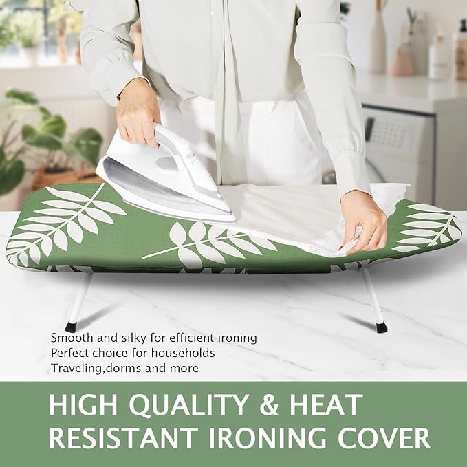 SheeChung Tabletop Ironing Board 12"x32", Small Ironing Boards
