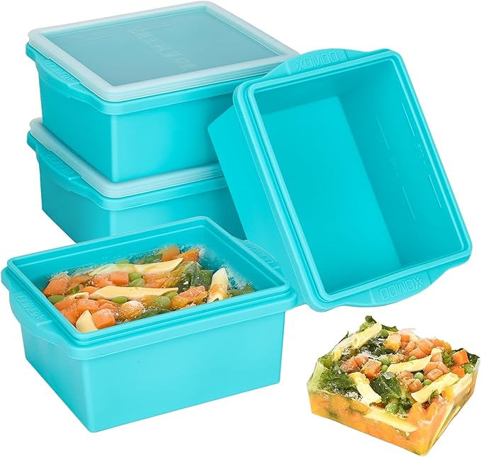 2 Cup Silicone Freezer Trays