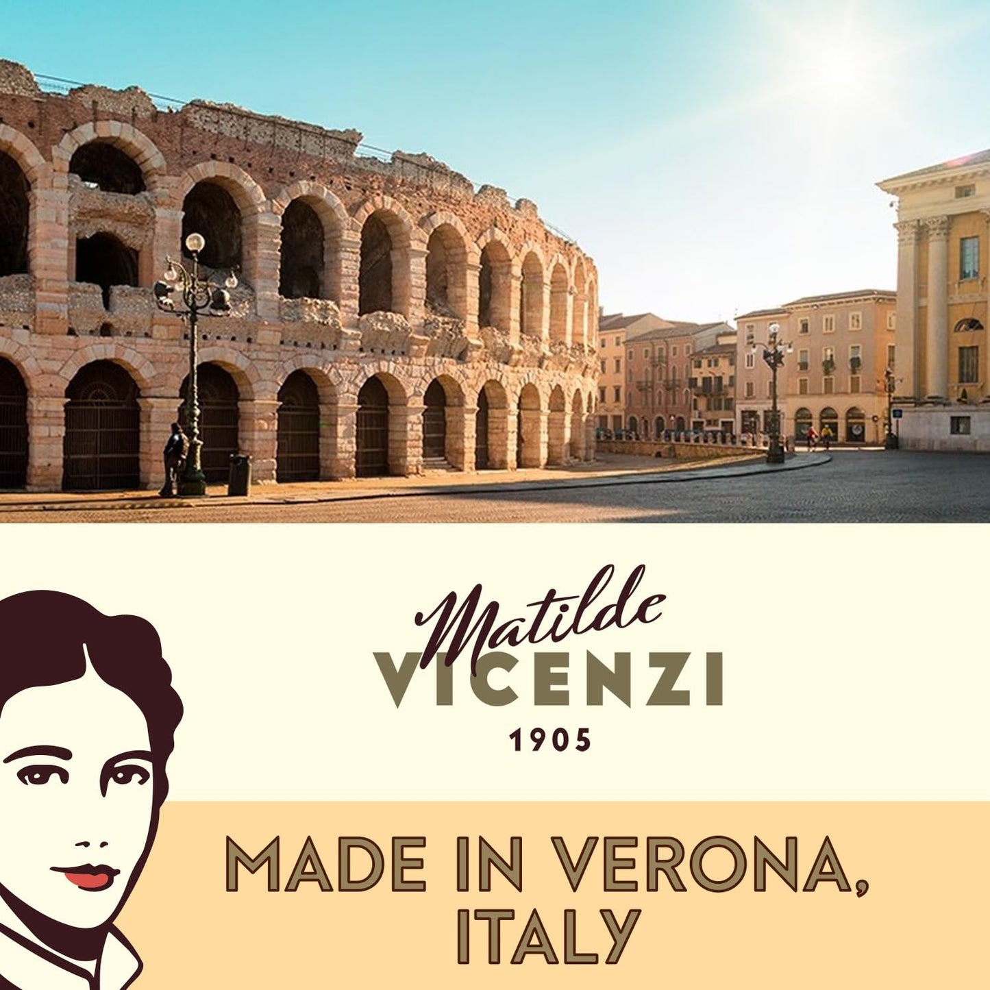 Matilde Vicenzi Verona Cookie Tin - Gourmet Italian Cookies Assortment in Individually Wrapped Trays - Pastries & Bakery Dessert for Christmas Gifts - Assorted Cookies in Italian Design Gift Tin 25.4oz (720g)
