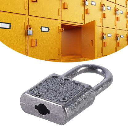 RGYBAO 5Pcs Zincs Alloy Padlock Portable Suitcases Locker Securing Lock Small Luggage Box Lock with Key Diaries Padlocks Key Lo