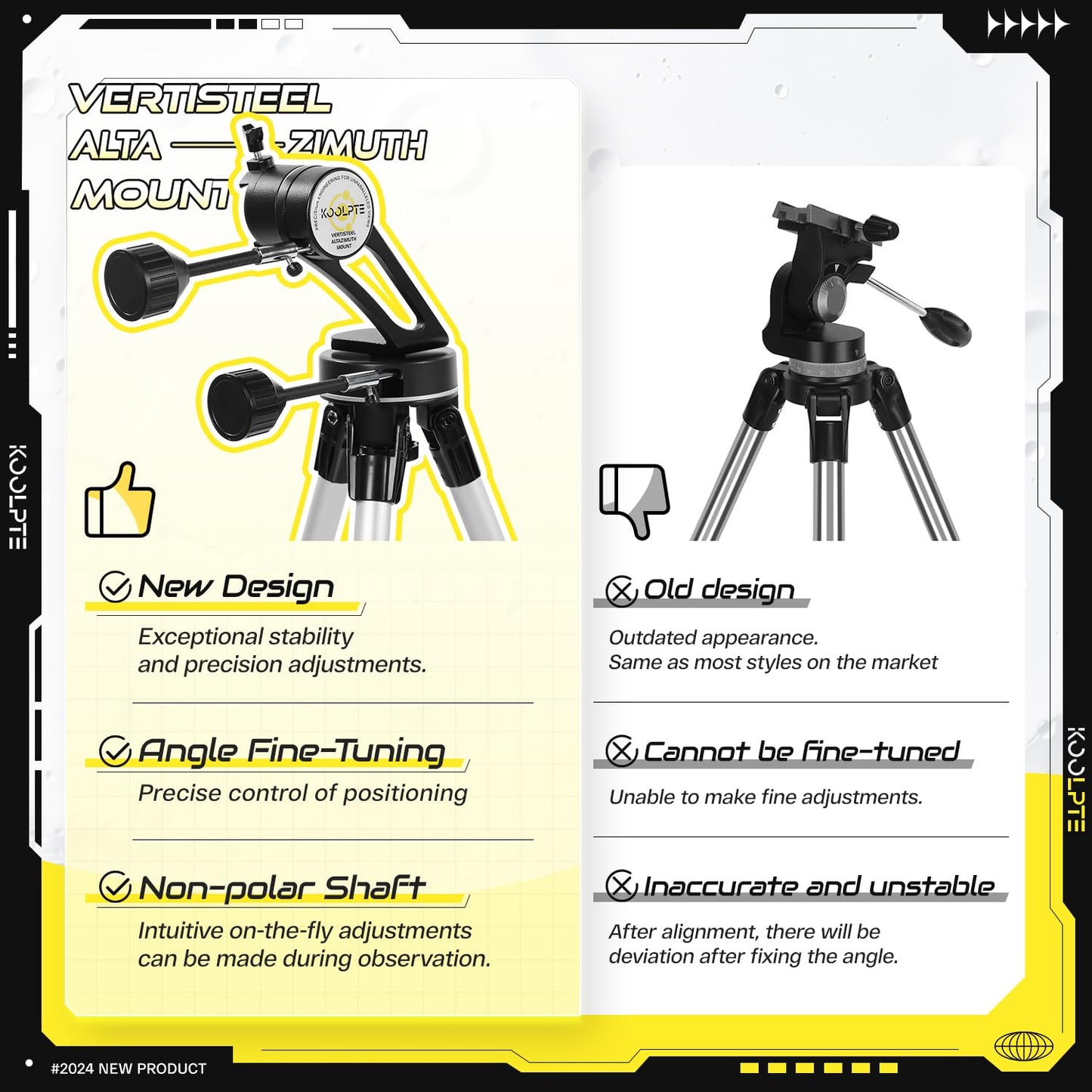 Telescope, 90mm Aperture 700mm Professional Telescope for Adults, High Power with Upgraded Vertisteel AZ Slow-Motion Mount Telescopes for Astronomy Beginners, Stainless Steel Tripod, Phone Adapter,Bag