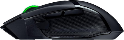 Razer Basilisk V3 X HyperSpeed Customizable Wireless Gaming Mouse: Mechanical Switches Gen-2-5G Advanced 18K Optical Sensor - Chroma RGB 9 Programmable Controls 535 Hr Battery Classic Black