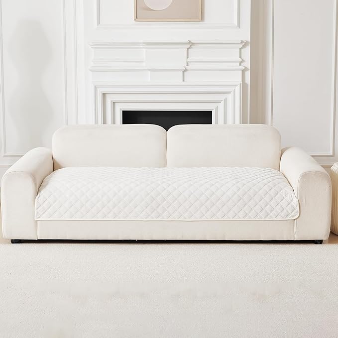 Deep Dream Velvet Couch Cover, Sectional Sofa Covers, Anti Slip Couch Covers