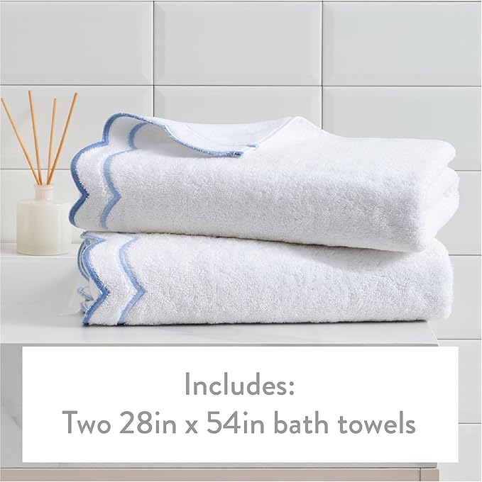 Peri Home 2 Piece Bath Towel Set, 500 GSM, 100% Cotton Towel