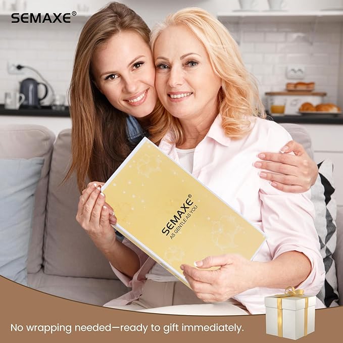 SEMAXE Gray Hand Towels for Bathroom, Quick-Drying, Easy Care