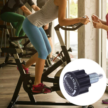 Lovelysp M16 Pop Pull Pin Knob Indoor Exercise Bike Locking Pin Spring Knob Plastic and Metal 1PCS