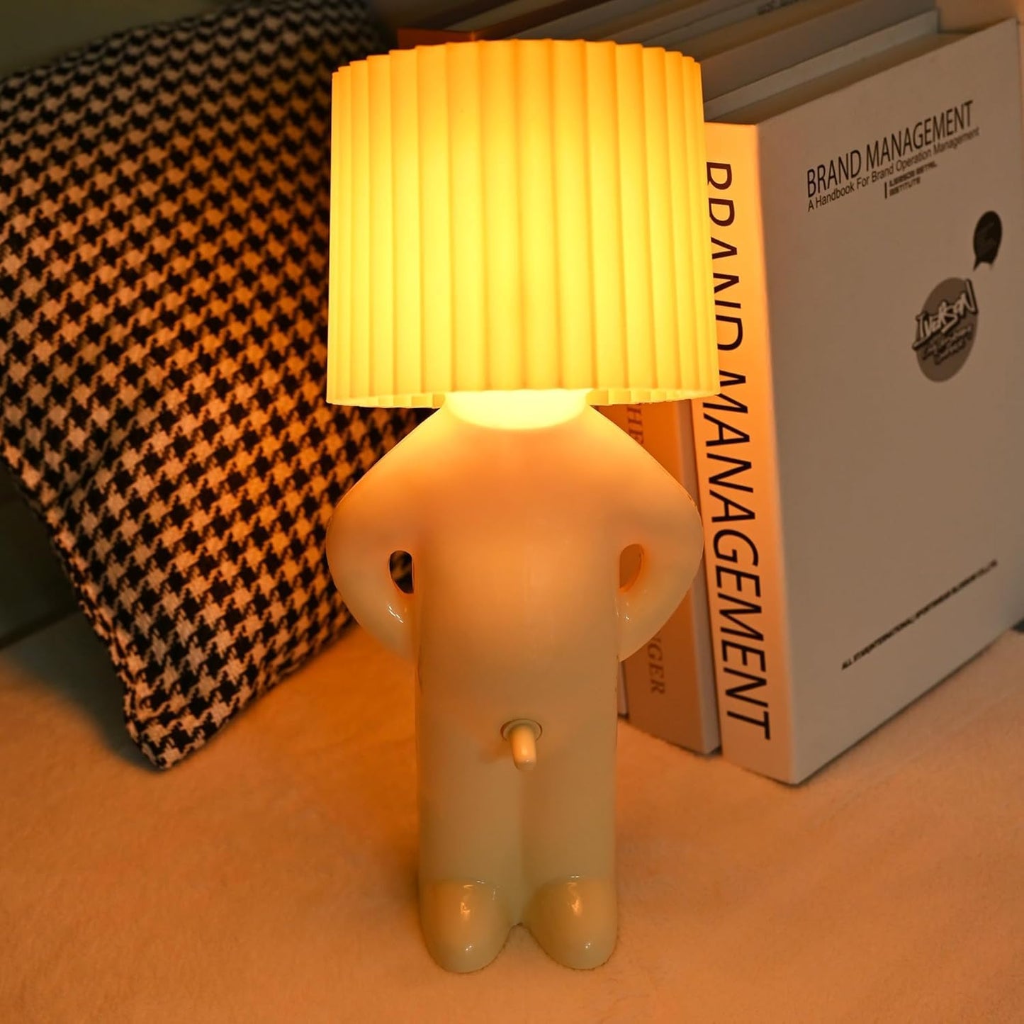 Bedside Night Light, shy man lamp， Birthday Christmas G-ifts for Boyfriend Girlfriend, Funny Anniversary Gag Gifts, Husband Wife G-ifts, White Elephant Gifts for Adults,White Elephant Gifts for Adults