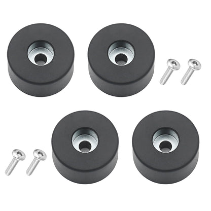 Anti Vibration Rubber Feet Pads 4Pack, Replacement for Briggs & Stratton 192310GS Coleman Powermate Husky Fini D091007, Heavy Duty Air Compressor Isolator with Screws for Generator Pressure Washer