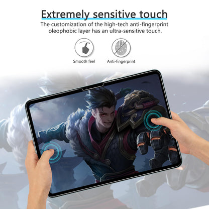 OMOTON Screen Protector for iPad Air 5th 4th Generation (Air 5/4, 10.9 Inch, 2022/2020) iPad Pro 11 Inch (2022/2021/2020/2019) Tablet - Tempered Glass, Case Friendly, Apple Pencil Compatible, 2 Pack