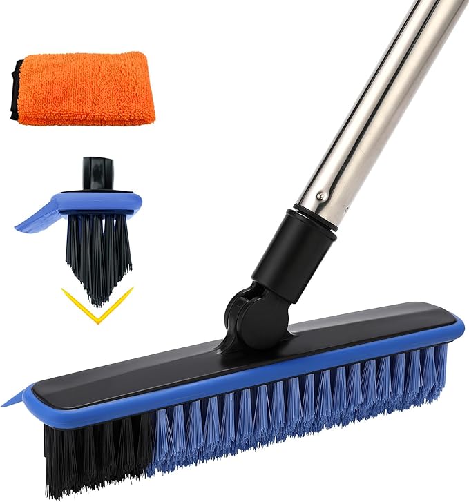 2 in 1 Floor Scrub Brush Grout Brush