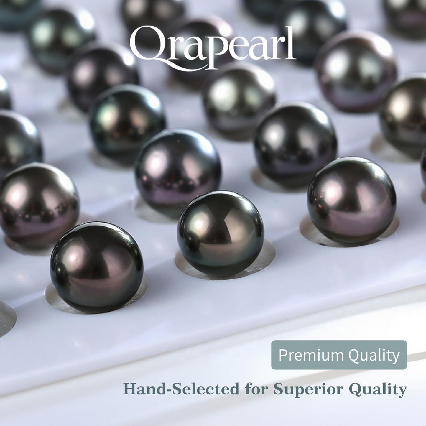 Tahitian Black Pearl Silver Necklace AAA+ Natural Pearl Necklace Gift for Women Necklace Birthday Christmas Mothers Day Gift for Girlfriend Wife Black Pearl Pendant Silver Necklace