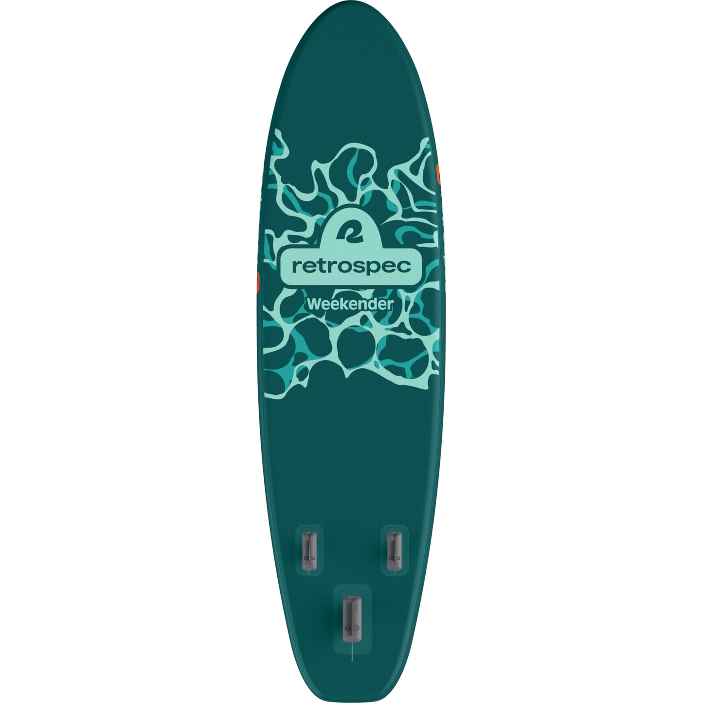 Retrospec Weekender Inflatable Stand Up Paddle Board Includes Paddle, Pump, Travel Bag and Accessories 10’6” Lightweight Inflatable SUP, Puncture Resistant Inflatable Paddle Board for Adults