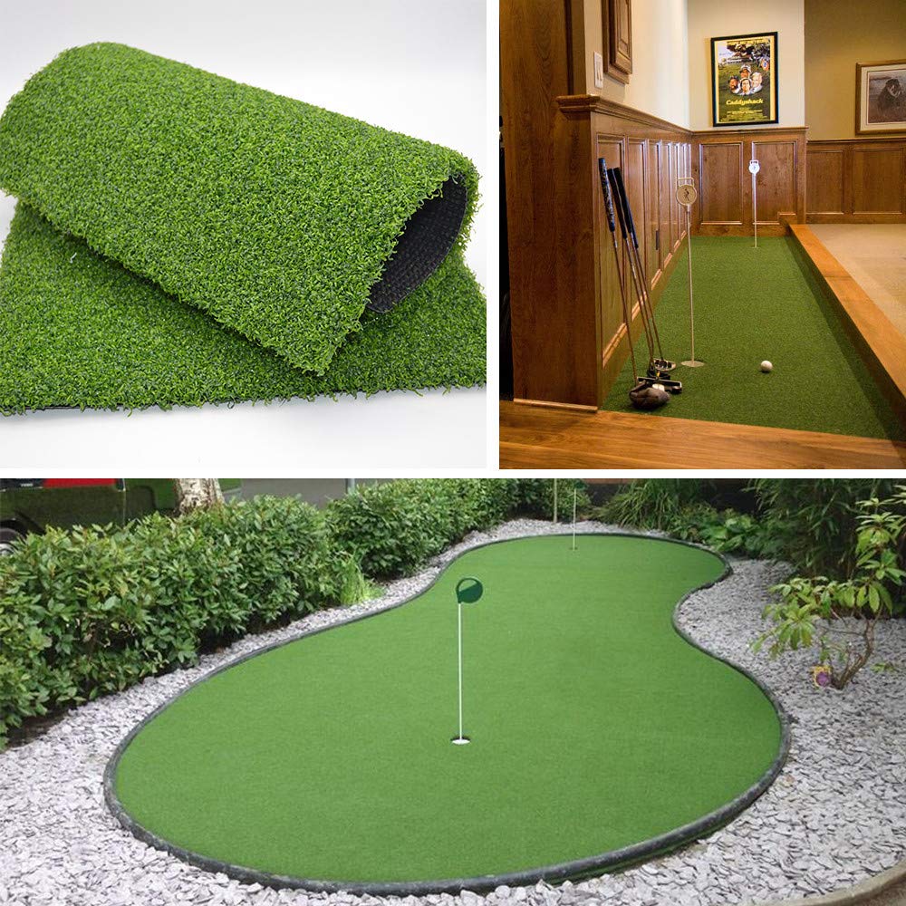 ALTRUISTIC Thick Golf Artificial Grass Turf Pro Putting Green Mat 7ft x 13ft, Customized Sizes/Indoor Outdoor Golf Training Mat, Synthetic Faux Grass for Garden Yard Baseball Football Gym Sports