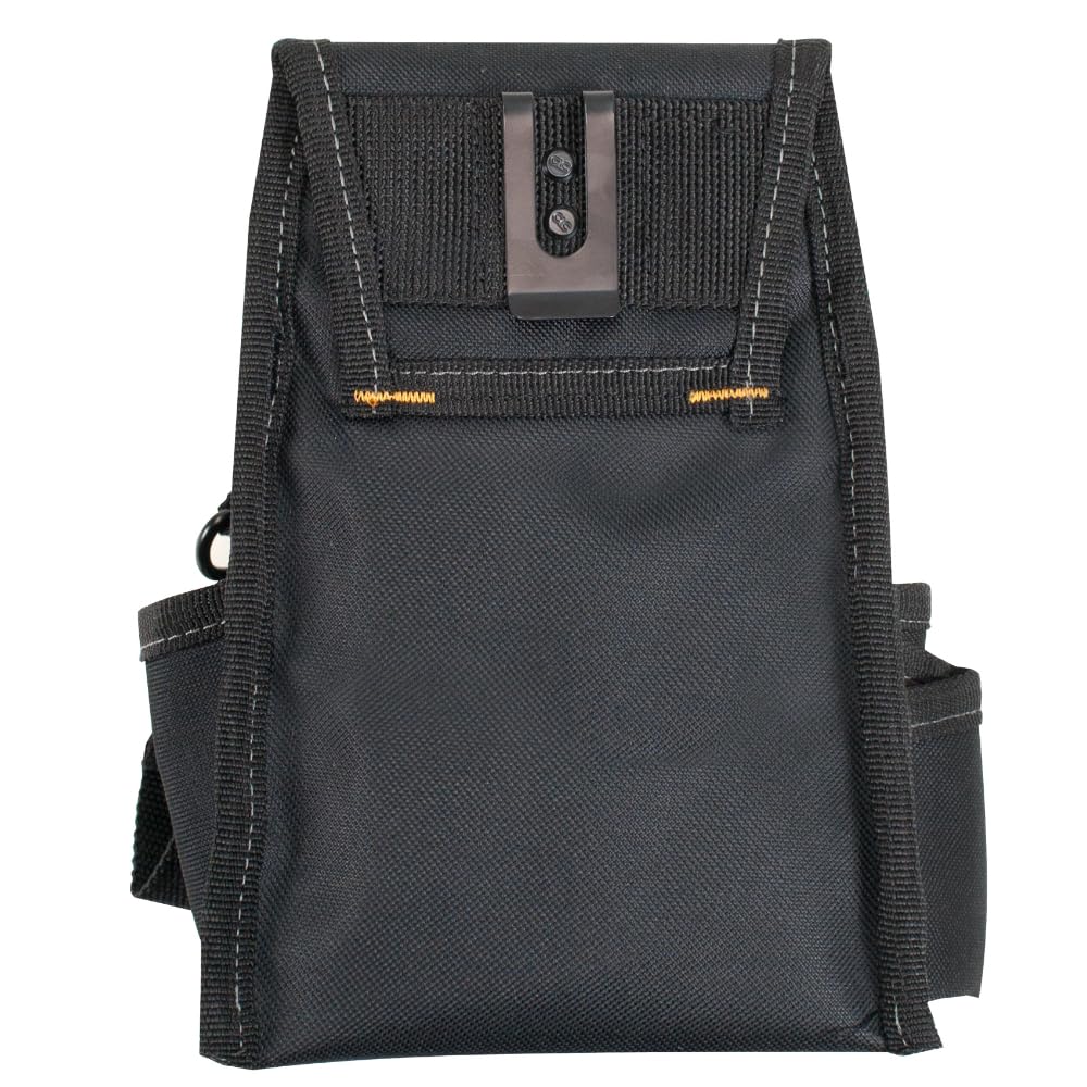 Custom Leathercraft CLC 1503 Small Electrical Maintenance Pouch , Black , 9 POCKET