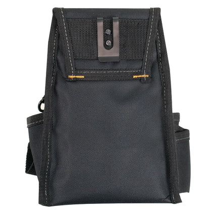 Custom Leathercraft CLC 1503 Small Electrical Maintenance Pouch , Black , 9 POCKET