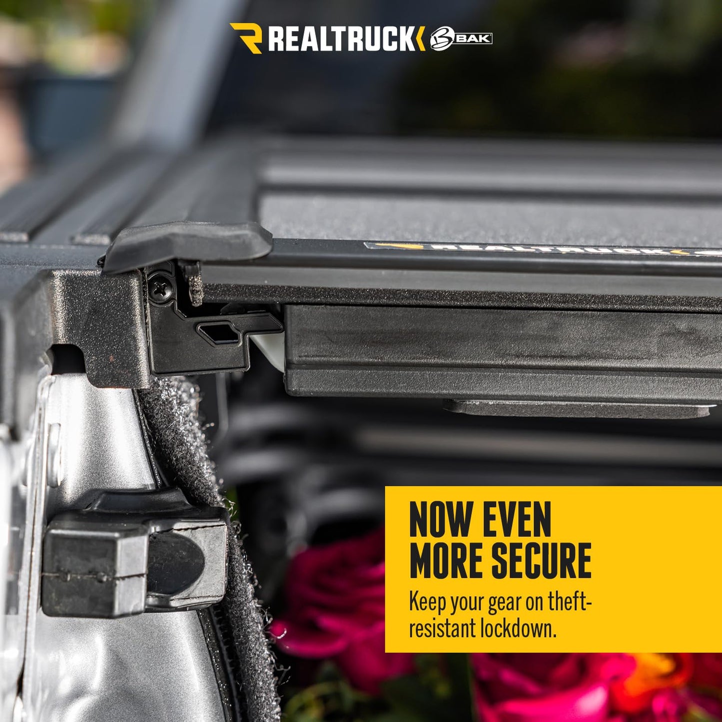 RealTruck BAK BAKFlip MX4 Hard Folding Truck Bed Tonneau Cover | 448130 | Fits 2019-2026 Chevy/GMC Silverado/Sierra, w/MultiPro/Flex Tailgate (Will not fit Carbon Pro Bed) 5' 10" Bed (69.9")