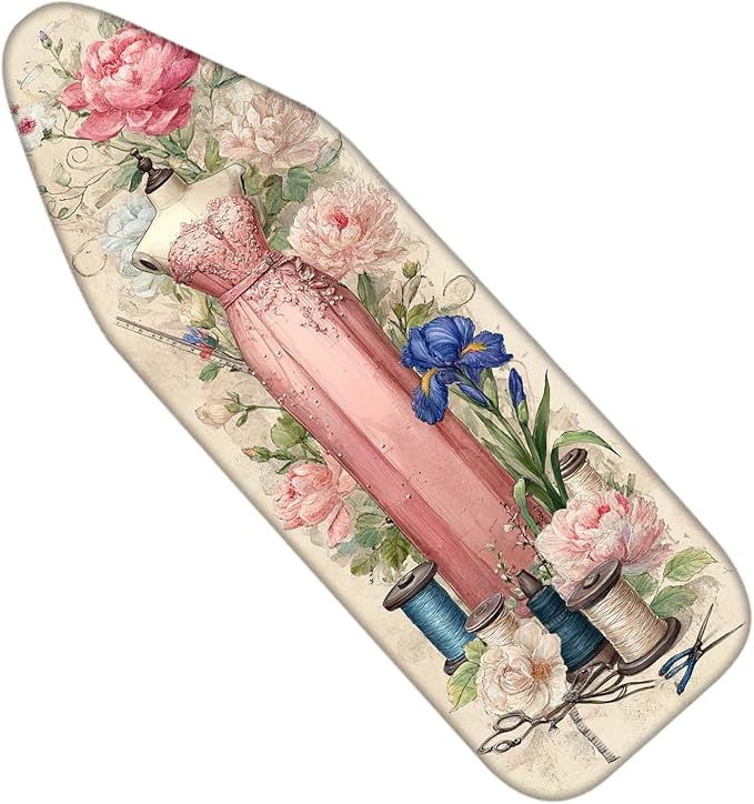 Nuxovilar Ironing Board Cover Needle Cotton 15x54 Inches | Ironing Board Cover