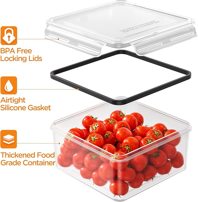 40 PCS Food Storage Containers